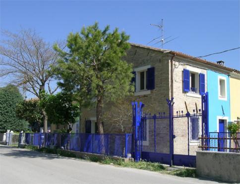 La Casa Della Cicogna Una Casa Al Mare Ideale Anche Per Gli Impegni Di Lavoro O Studio Villa Bellocchi Exterior foto